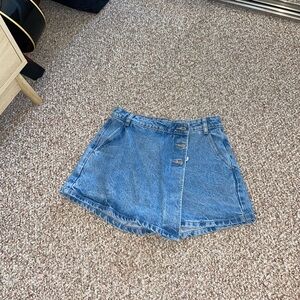 Zara denim skort